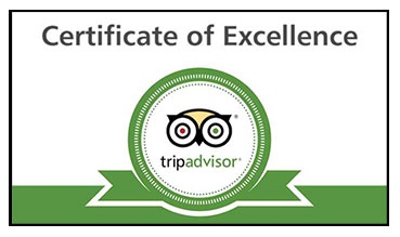 TRIP ADVISOR EXCELLENCE CERTIFICATE