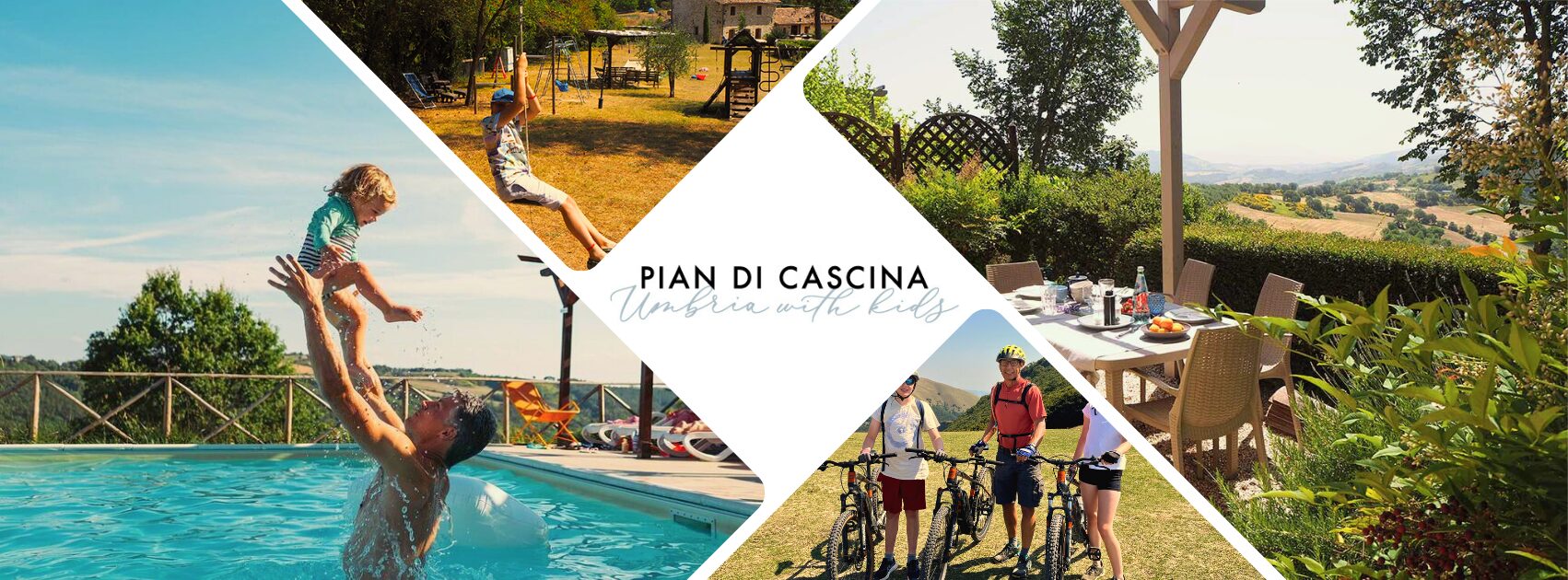 Pian Di Cascina Umbriawithkids.net Home Page Header