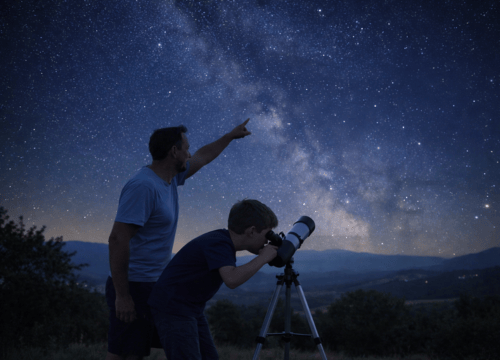 Star Gazing at Pian di Cascina - UmbriaWithKids.net