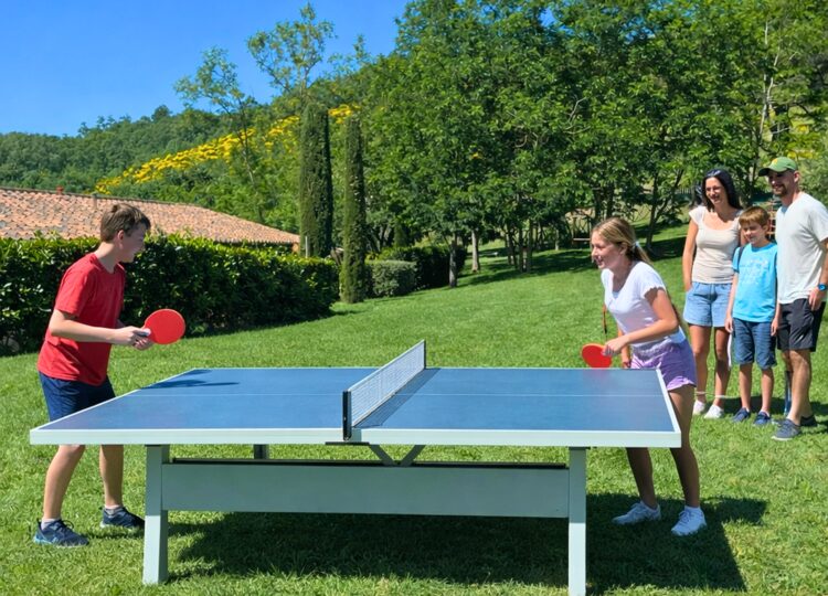 Table Tennis at Pian di Cascina _ UmbriaWithkids.net