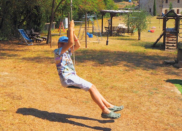 Zip Wire at Pian di Cascina _ UmbriaWithkids.net
