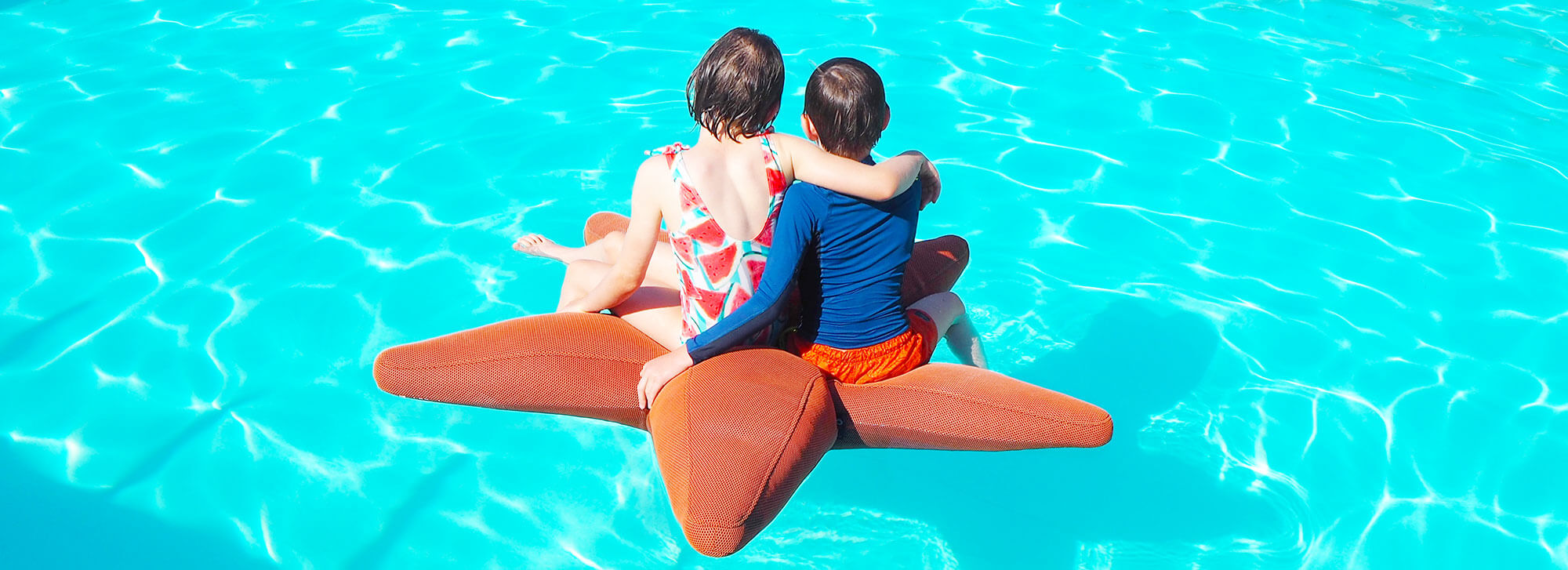Umbria With Kids - Children Playing in Large Swimming Pool