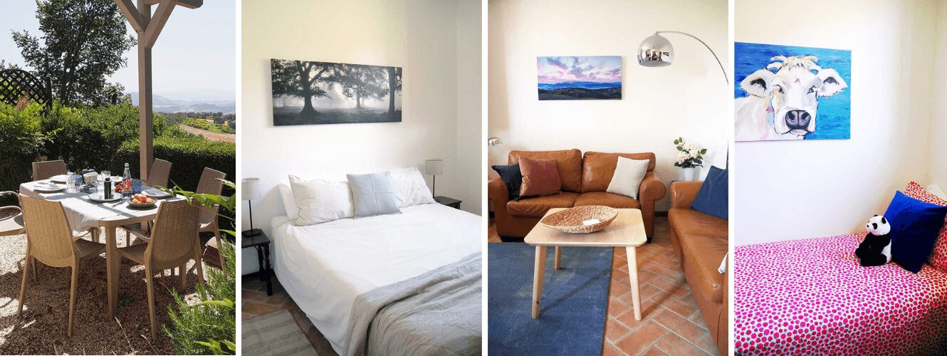 The Assisi rental villa at Pian di Cascina Umbriawithkids.net
